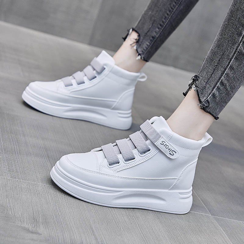 Damen High-Top Sneakers mit elastischem Klettverschluss und dämpfender Sohle Heidi Mode - Image 8