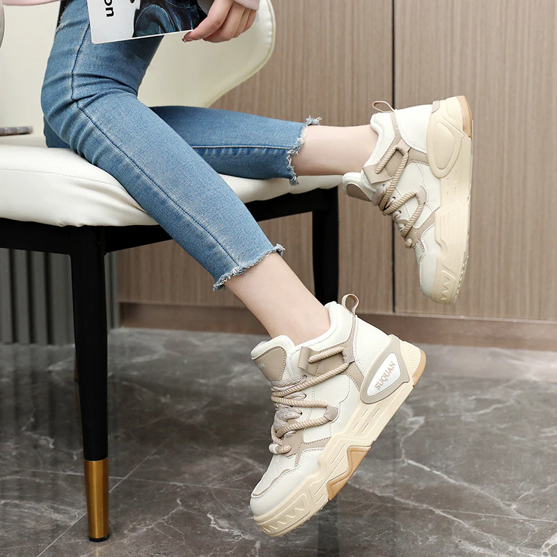 Damen High-Top Sneakers mit ergonomischem Dämpfungssystem und modischem Design Heidi Mode - Image 3