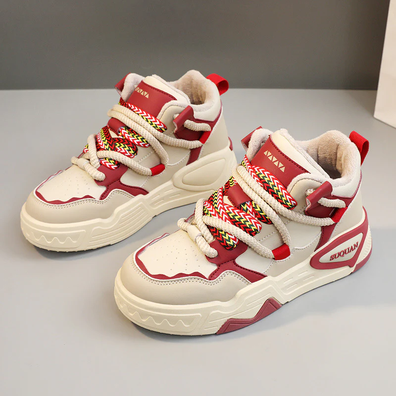 Damen High-Top Sneakers mit ergonomischem Dämpfungssystem und modischem Design Heidi Mode - Image 6