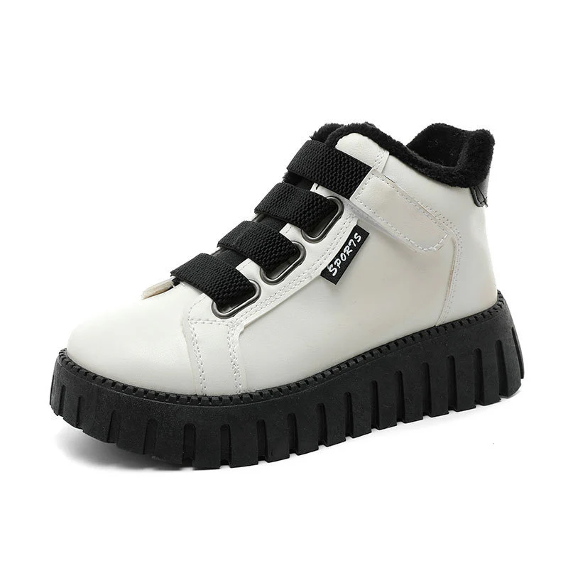 Damen High-Top Sneakers mit flauschigem Innenfutter und rutschfester Sohle Heidi Mode - Image 5
