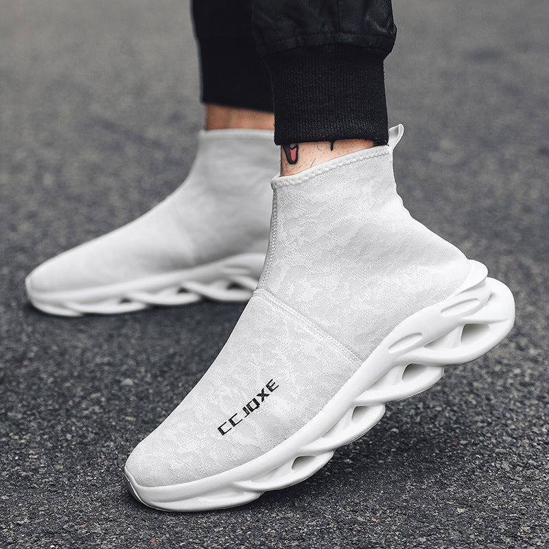 Damen High-Top Sneakers mit flexiblem Gehkomfort und atmungsaktivem Obermaterial Heidi Mode - Image 3