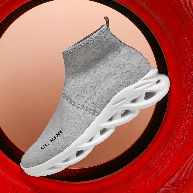 Damen High-Top Sneakers mit flexiblem Gehkomfort und atmungsaktivem Obermaterial Heidi Mode - Image 7