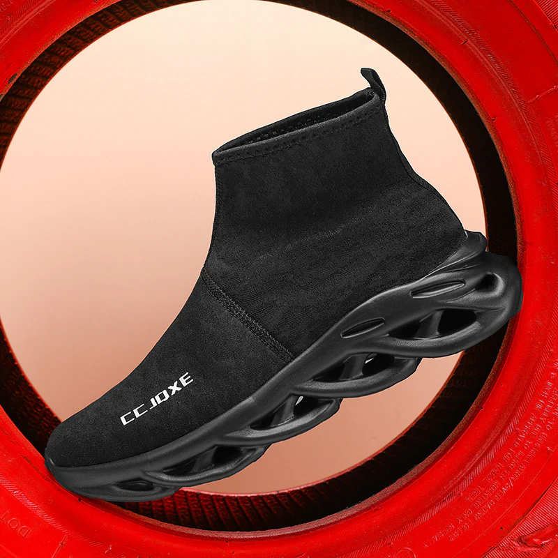 Damen High-Top Sneakers mit flexiblem Gehkomfort und atmungsaktivem Obermaterial Heidi Mode - Image 8