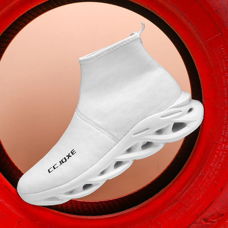 Damen High-Top Sneakers mit flexiblem Gehkomfort und atmungsaktivem Obermaterial Heidi Mode - Image 9