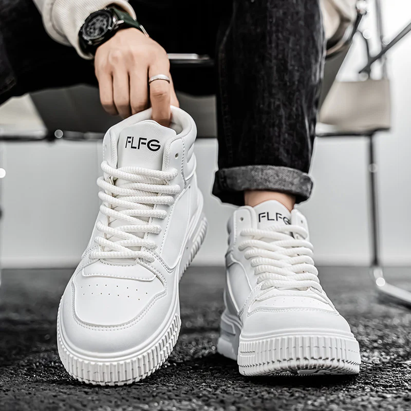 Damen High-Top Sneakers mit gepolsterter Knöchelstütze und rutschfester Sohle Heidi Mode - Image 3