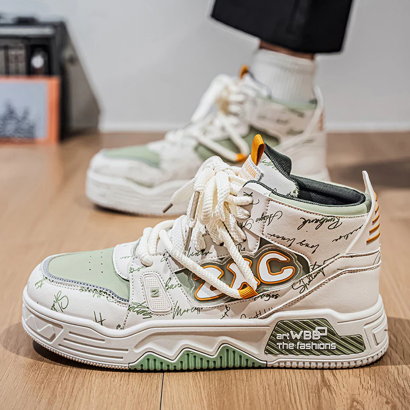 Damen High-Top Sneakers mit innovativem Dämpfungssystem und atmungsaktivem Obermaterial Heidi Mode - Image 3