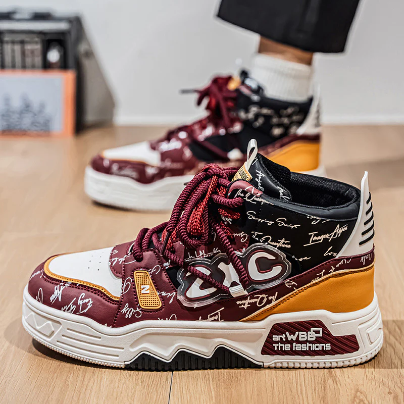 Damen High-Top Sneakers mit innovativem Dämpfungssystem und atmungsaktivem Obermaterial Heidi Mode - Image 7