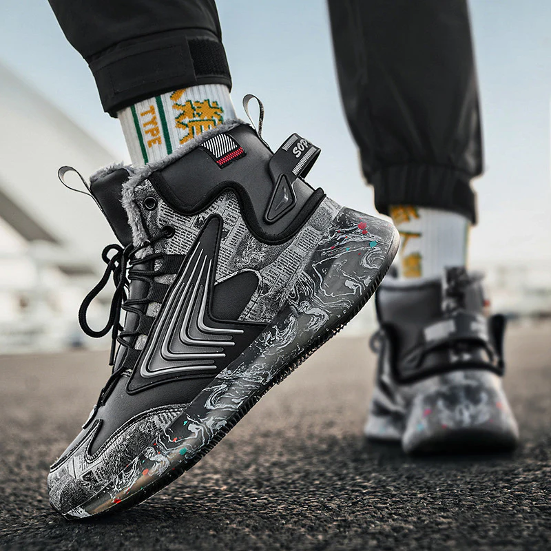 Damen High-Top Sneakers mit innovativem Design und rutschfester Sohle Heidi Mode - Image 3