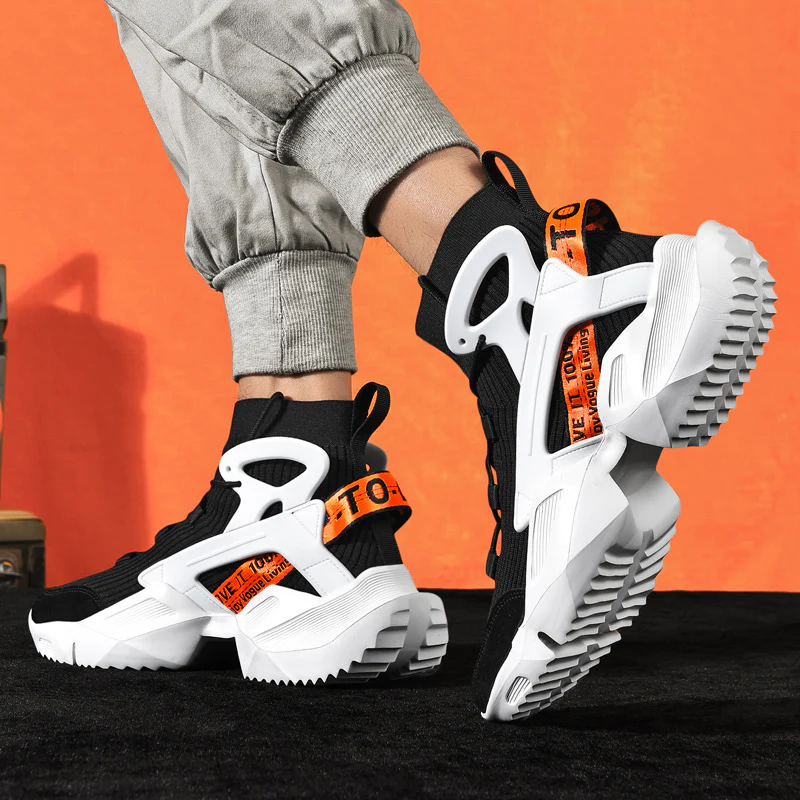 Damen High-Top Sneakers mit innovativem Futuristischem Design Heidi Mode - Image 4