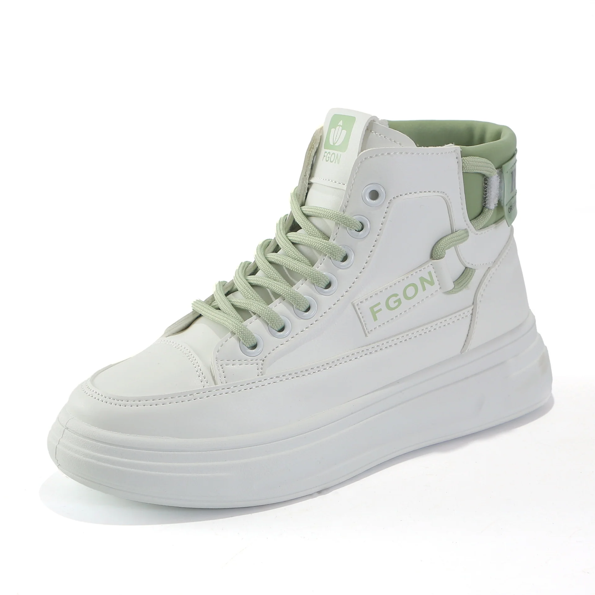 Damen High-Top Sneakers mit innovativem Schnürsystem und atmungsaktivem Innenfutter Heidi Mode - Image 5
