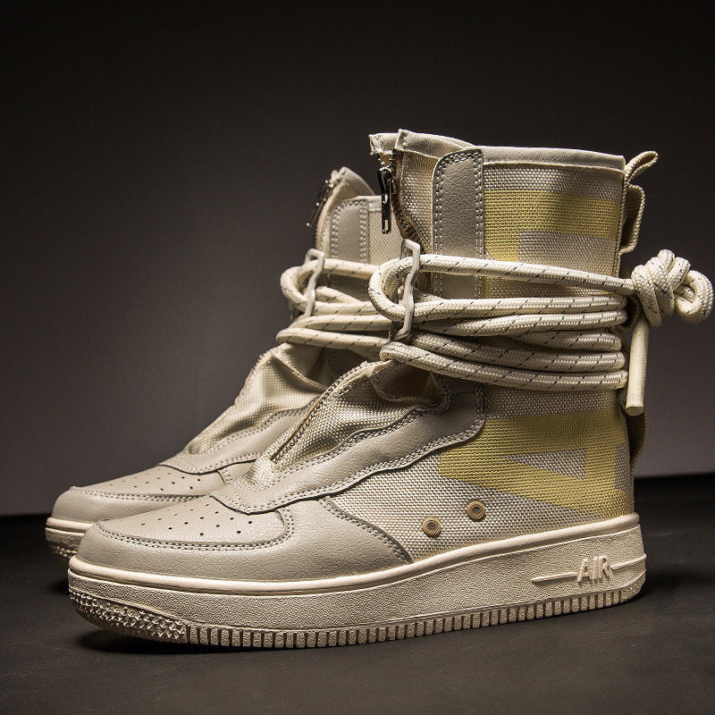 Damen High-Top Sneakers mit innovativem Schnürsystem und atmungsaktiver Netzstruktur Heidi Mode - Image 8