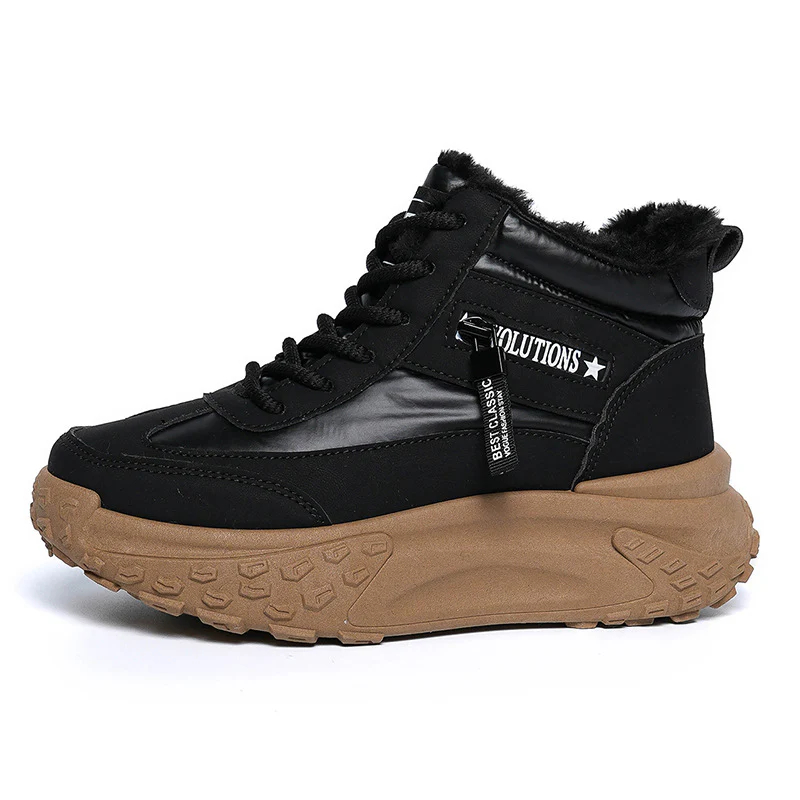 Damen High-Top Sneakers mit isolierendem Fleece und rutschfester Profilsohle Heidi Mode - Image 6