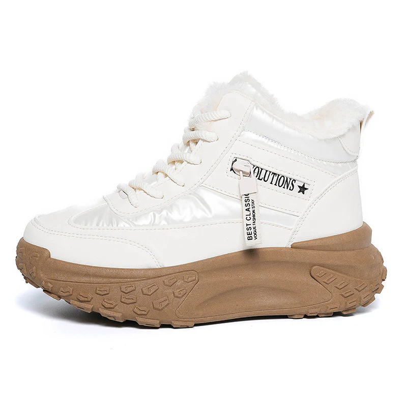 Damen High-Top Sneakers mit isolierendem Fleece und rutschfester Profilsohle Heidi Mode - Image 8