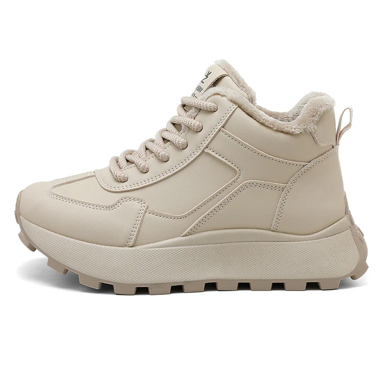 Damen High-Top Sneakers mit kuscheligem Innenfutter und robustem Profil Heidi Mode - Image 6