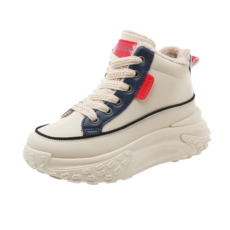 Damen High-Top Sneakers mit kuscheligem Innenfutter und rutschfester Profilsohle Heidi Mode - Image 5