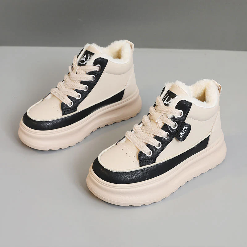 Damen High-Top Sneakers mit kuscheligem Innenfutter und rutschfester Sohle Heidi Mode - Image 7