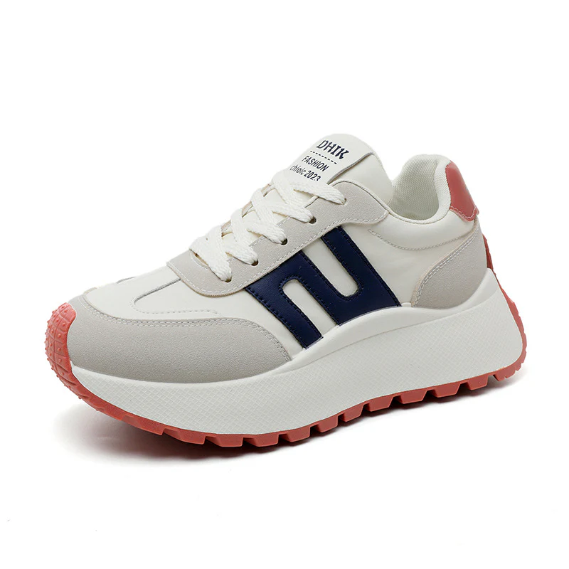 Damen High-Top Sneakers mit sportlichem Profil und rutschfester Sohle Heidi Mode - Image 5