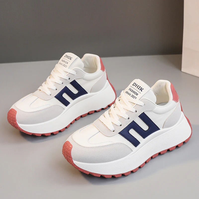 Damen High-Top Sneakers mit sportlichem Profil und rutschfester Sohle Heidi Mode - Image 8