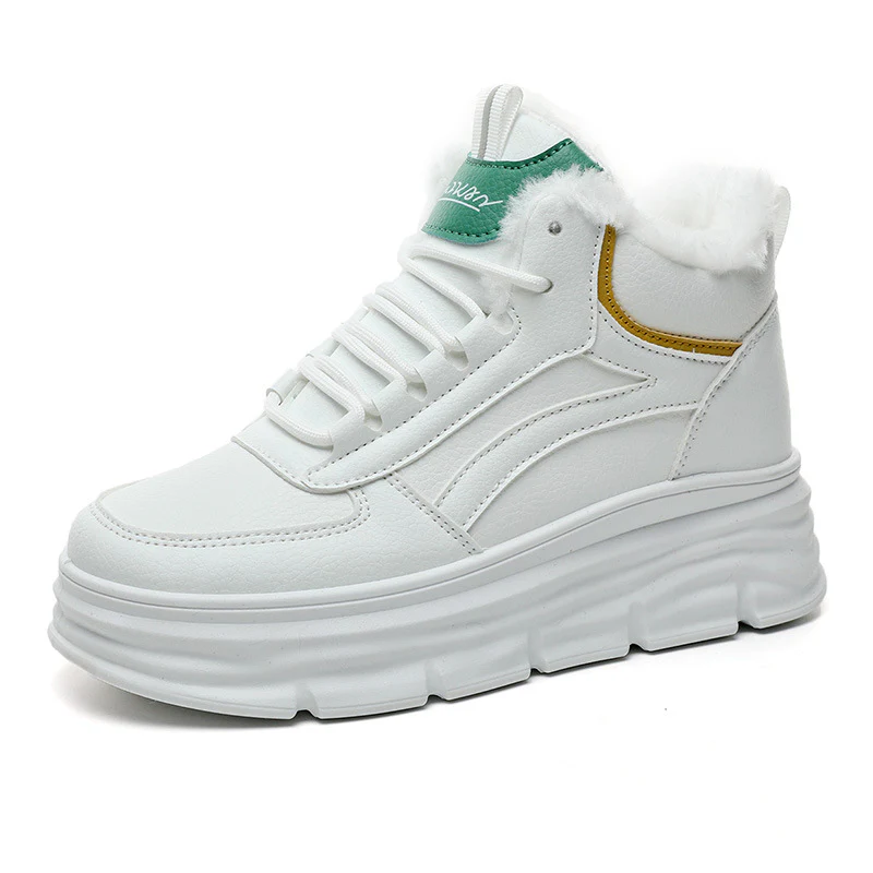 Damen High-Top Sneakers mit warmem Innenfutter und dämpfender Sohle Heidi Mode - Image 5