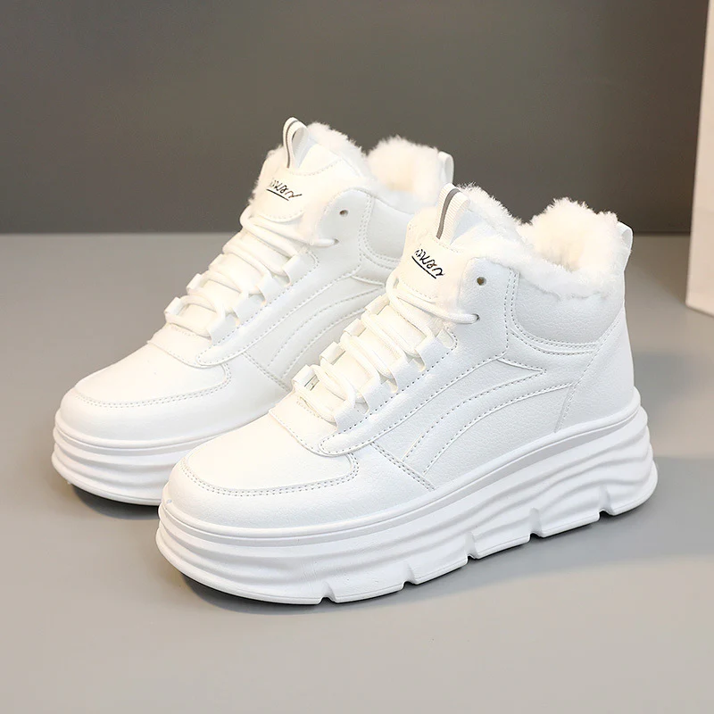 Damen High-Top Sneakers mit warmem Innenfutter und dämpfender Sohle Heidi Mode - Image 8