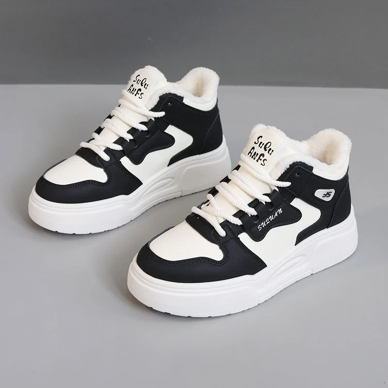 Damen High-Top Sneakers mit warmem Innenfutter und rutschfester Sohle Heidi Mode - Image 6