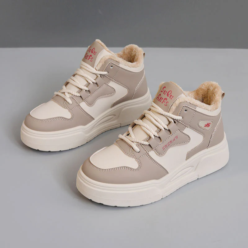 Damen High-Top Sneakers mit warmem Innenfutter und rutschfester Sohle Heidi Mode - Image 7