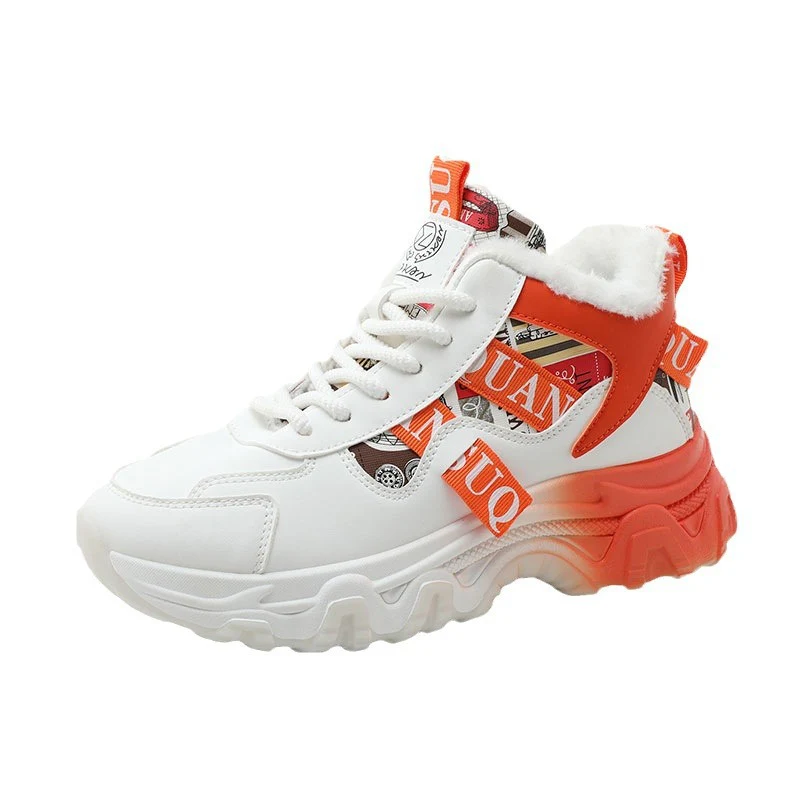 Damen High-Top Sneakers mit wärmendem Fleece und modischem Design Heidi Mode - Image 5