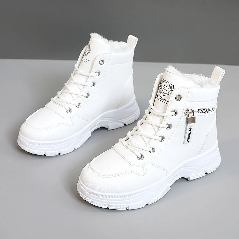 Damen High-Top Winterstiefel mit Warmfutter und rutschfester Sohle Heidi Mode - Image 7