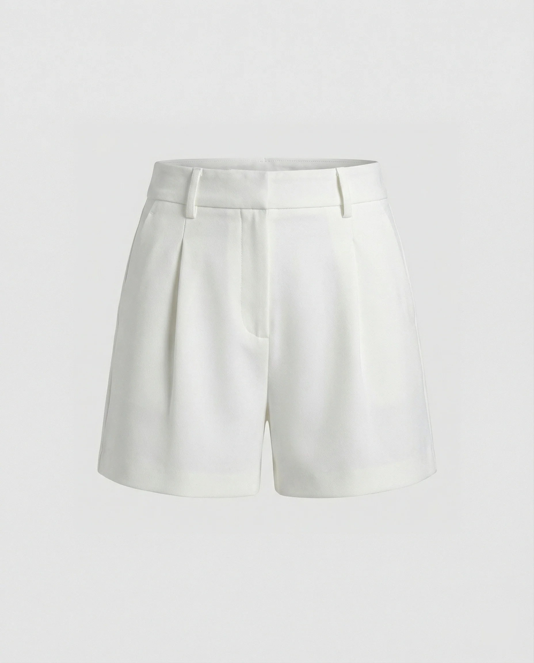 Damen High Waist A-Linien Shorts Elegante Business Kurzhose - Image 4