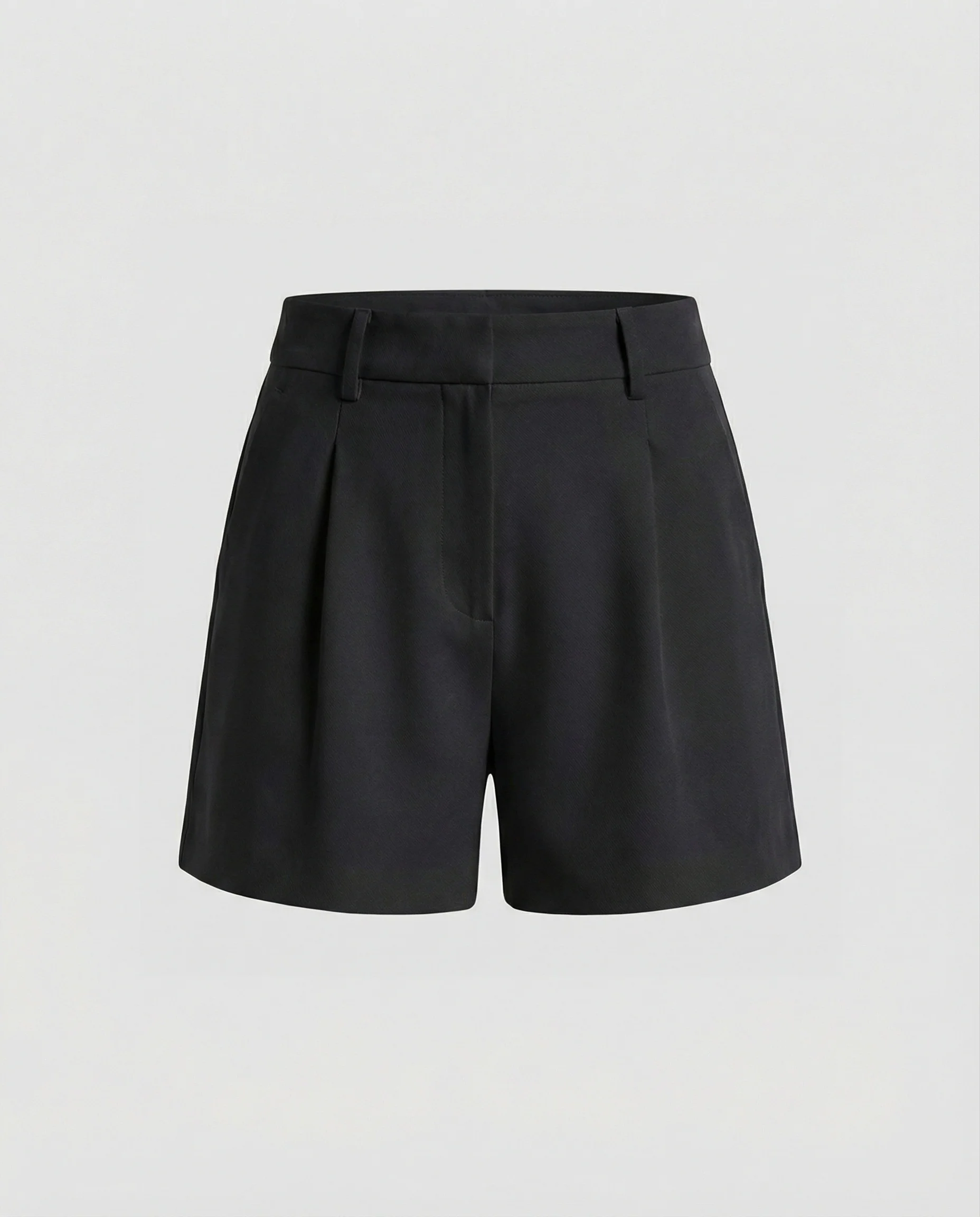 Damen High Waist A-Linien Shorts Elegante Business Kurzhose - Image 5