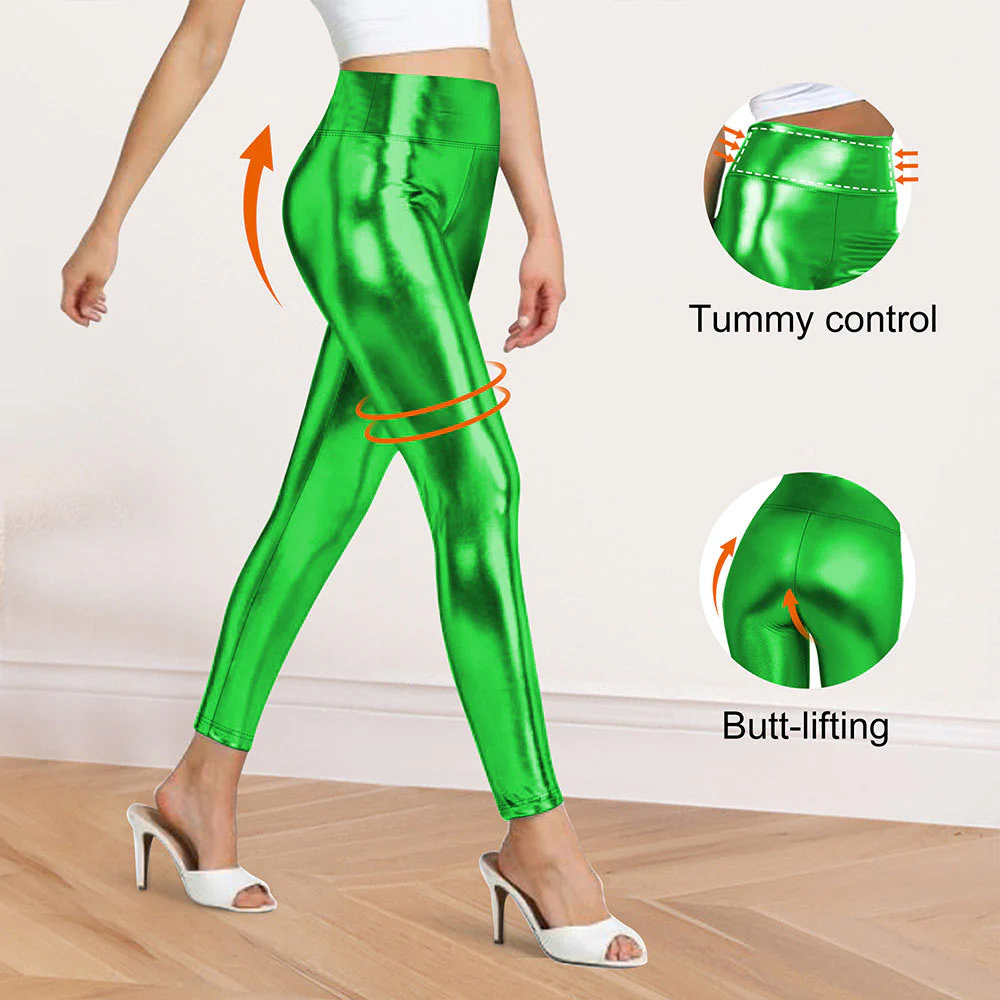 Damen High-Waist Leggings mit Bauchkontrolle Heidi-Mode - Image 7