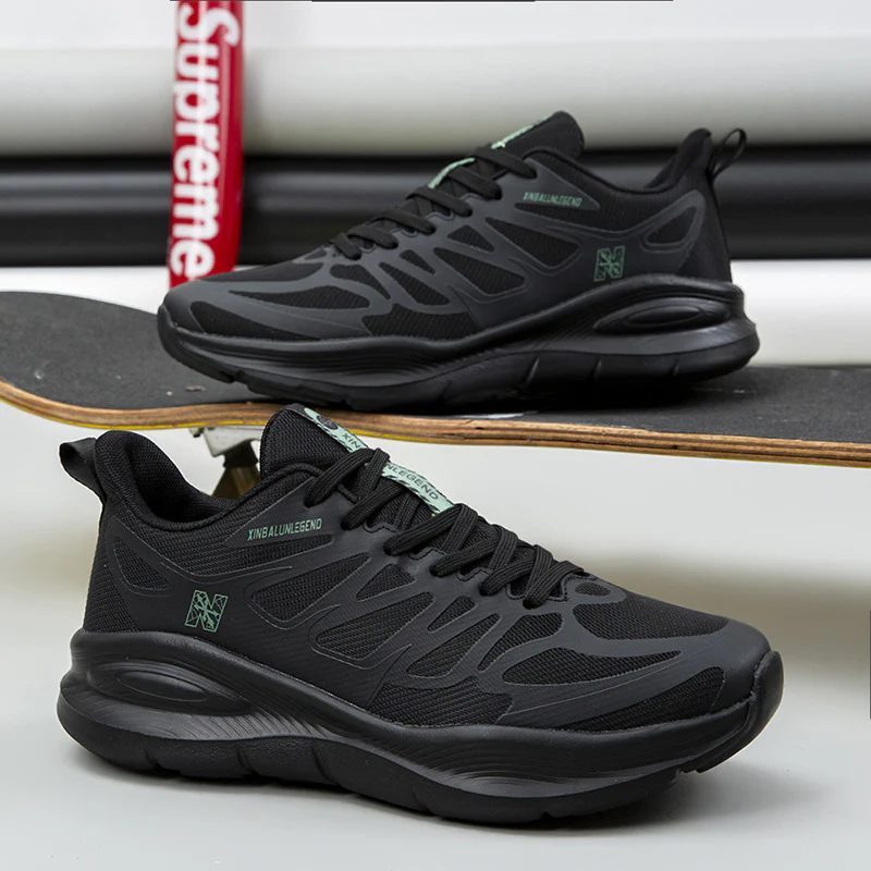 Damen Hochdämpfende Sport-Sneaker mit atmungsaktivem Mesh-Obermaterial Heidi Mode - Image 7