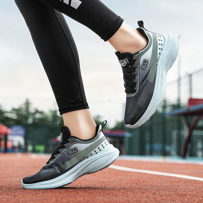 Damen hochentwickelte Laufschuhe mit atmungsaktiver Oberflächenstruktur und reaktionsfreudiger Dämpfung Heidi Mode - Image 3