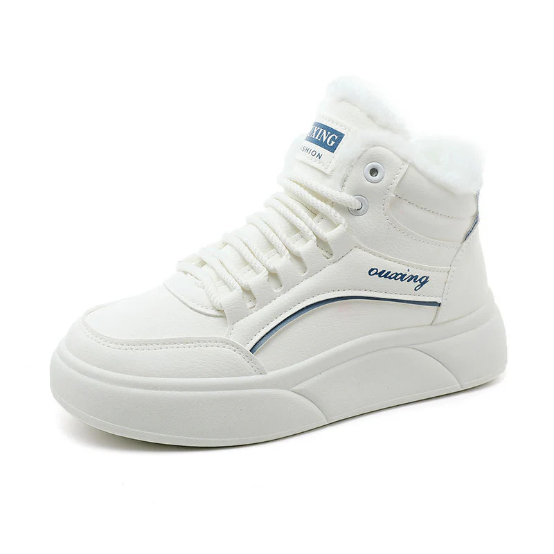 Damen hochflorige Sneakers mit kuscheligem Innenfutter Heidi Mode - Image 5