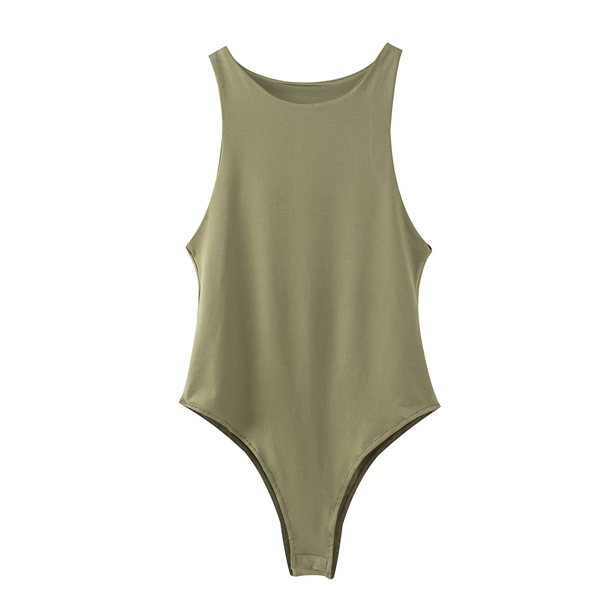 Dame High-Cut Badeanzug Einteiler Heidi-Mode - Image 8