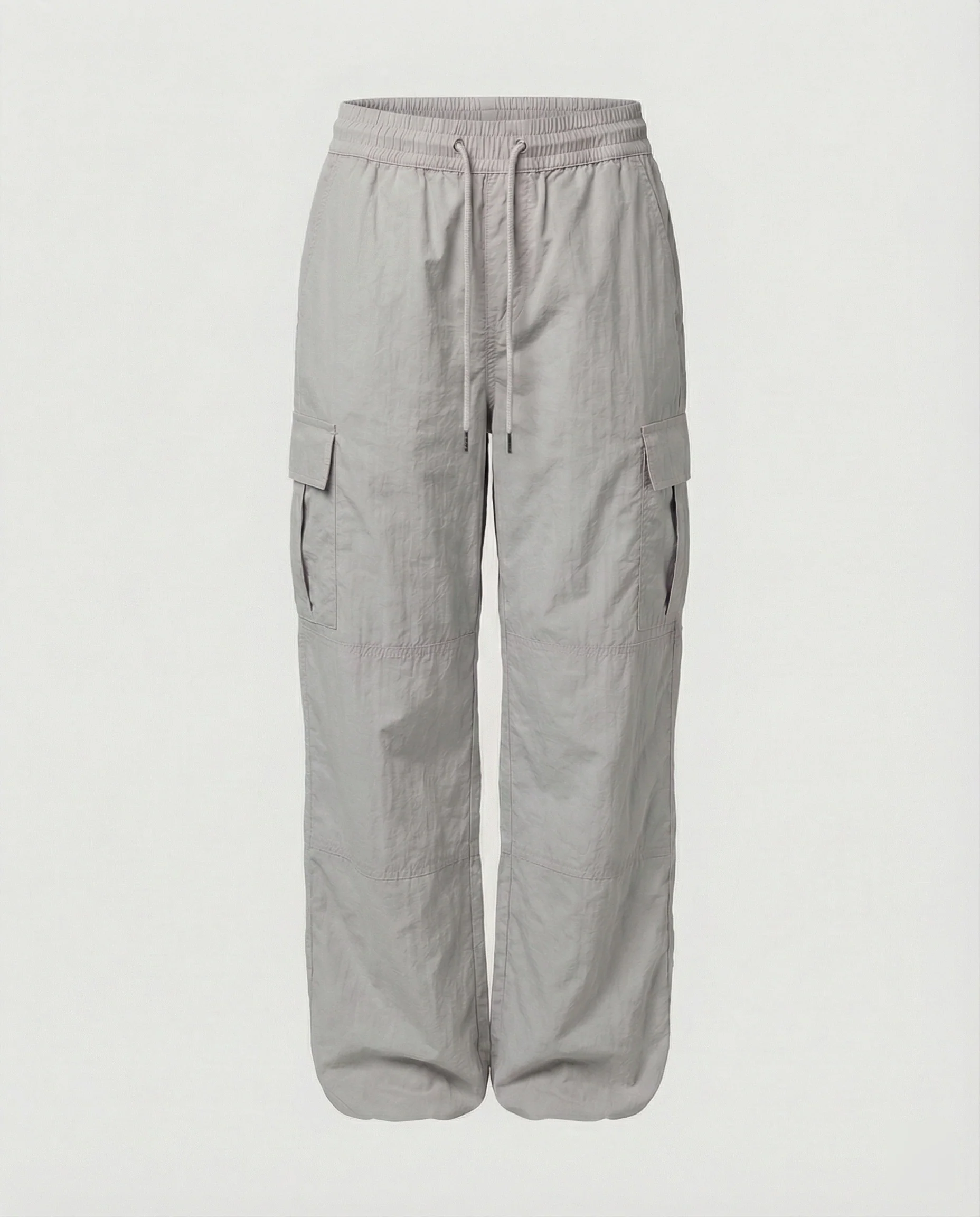 Damen hochgeschnittene Ballon-Cargohose mit Stufennähten, elastischem Tunnelzugbund und Beinweitenregulierung Heidi-Mode - Image 7