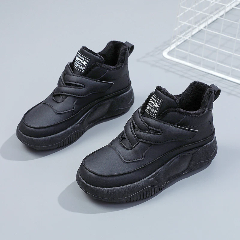Damen hochgeschnittene Freizeitschuhe mit praktischen Klettverschlüssen Heidi Mode - Image 5