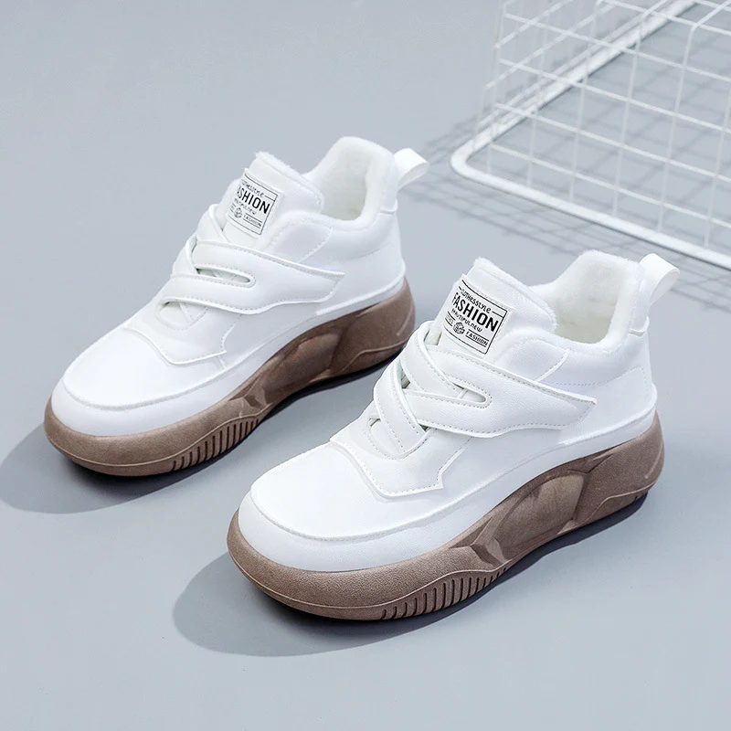 Damen hochgeschnittene Freizeitschuhe mit praktischen Klettverschlüssen Heidi Mode - Image 6
