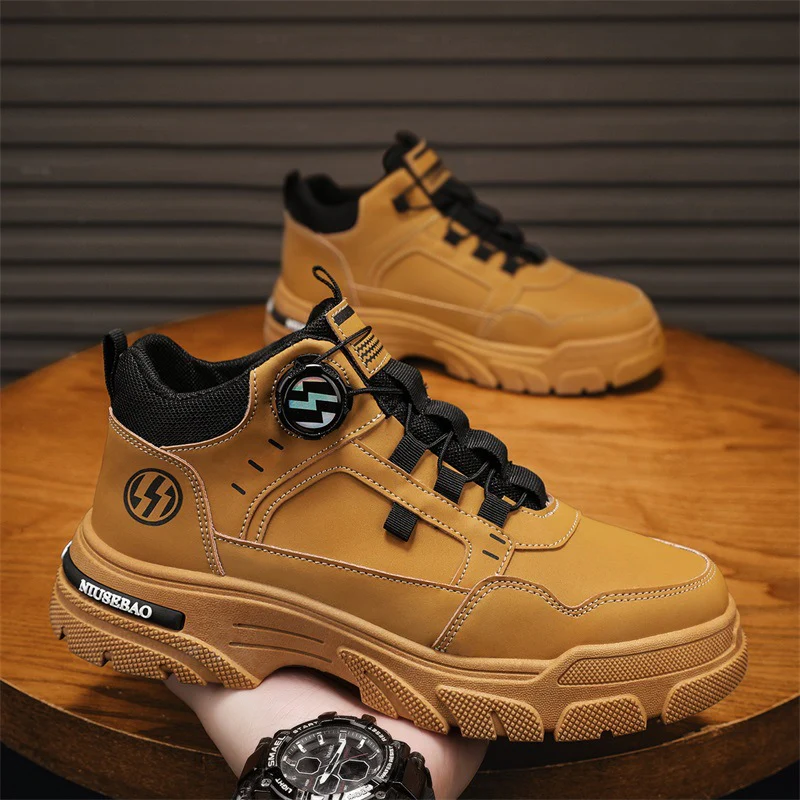 Damen Hochgeschnittene Sneakers mit rutschfester Sohle und atmungsaktivem Futter Heidi Mode - Image 3