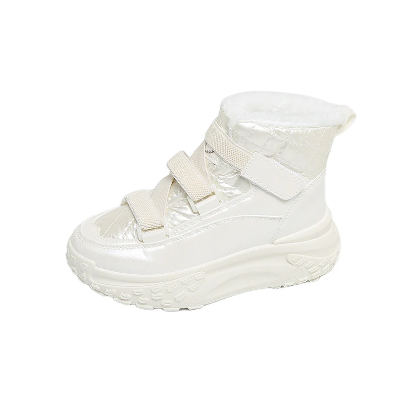 Damen hochgeschnittene Winter Sneakers mit kuscheligem Innenfutter und rutschfester Sohle Heidi Mode - Image 5