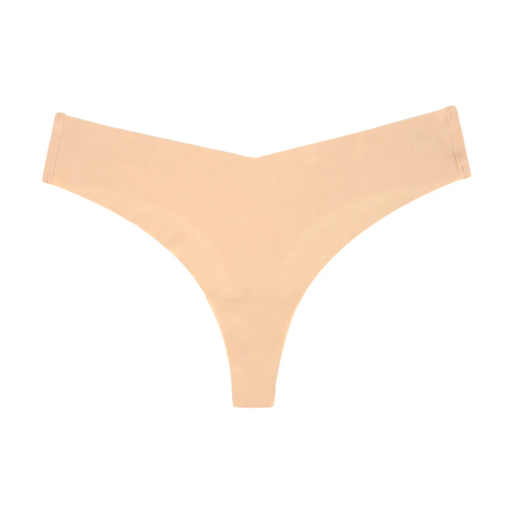 Damen Hochgeschnittener Tanga Aus Elastischer Mikrofaser mit Nahtloser Verarbeitung Heidi-Mode - Image 6