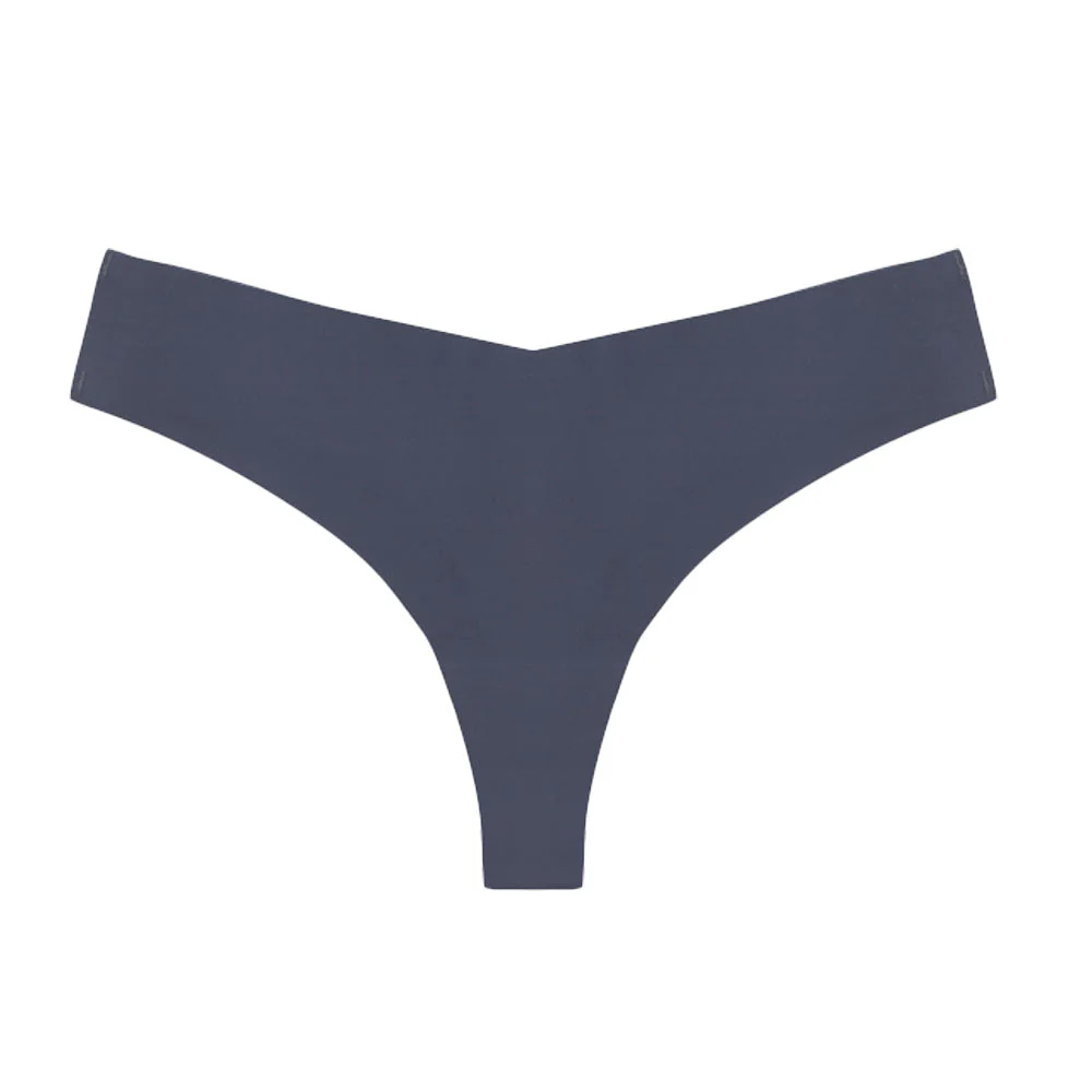 Damen Hochgeschnittener Tanga Aus Elastischer Mikrofaser mit Nahtloser Verarbeitung Heidi-Mode - Image 9