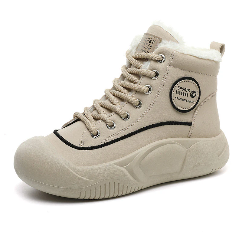 Damen Hochkomfortable Winter Sneakers mit isolierendem Fleece-Futter Heidi Mode - Image 5
