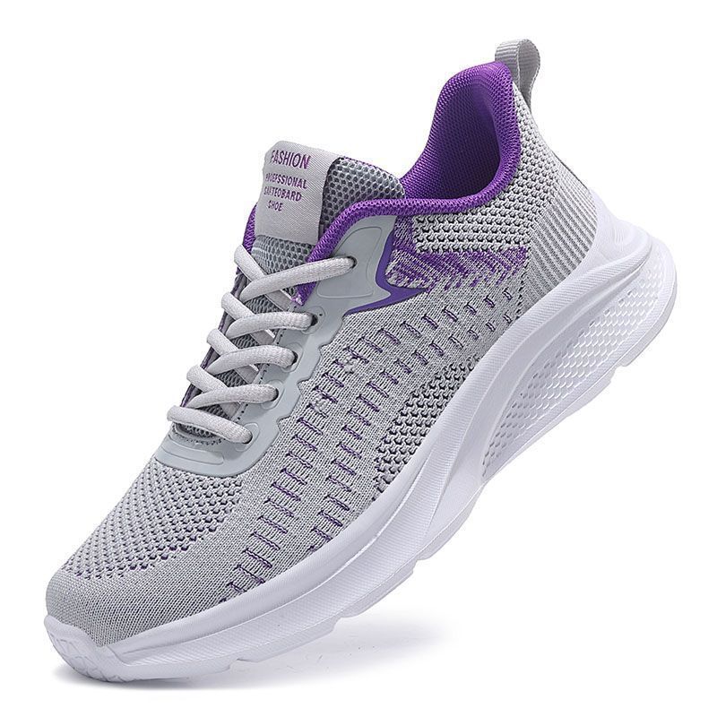 Damen Hochleistungs-Laufschuhe mit atmungsaktivem Mesh-Obermaterial und gepolsterter Sohle Heidi Mode - Image 5