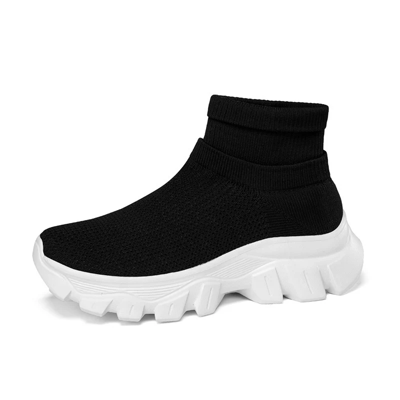 Damen Hochleistungs-Laufschuhe mit atmungsaktiver Strick-Oberfläche und rutschfester Sohle Heidi Mode - Image 5