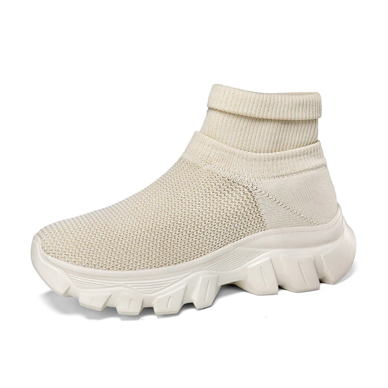 Damen Hochleistungs-Laufschuhe mit atmungsaktiver Strick-Oberfläche und rutschfester Sohle Heidi Mode - Image 9