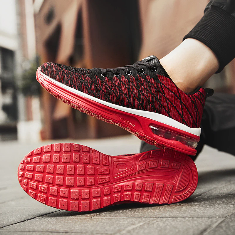 Damen Hochleistungs-Laufschuhe mit stoßdämpfendem Air-System und atmungsaktiver Oberflächenstruktur Heidi Mode - Image 2