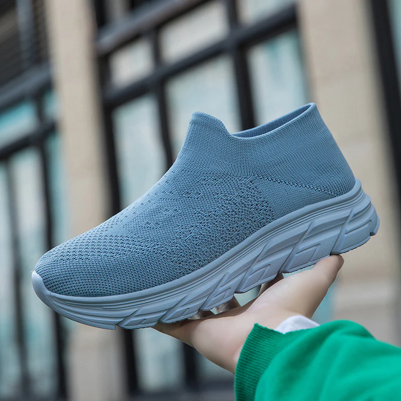 Damen Hochleistungs-Sneaker mit flexiblem Strick-Obermaterial und dämpfender Sohle Heidi Mode - Image 6