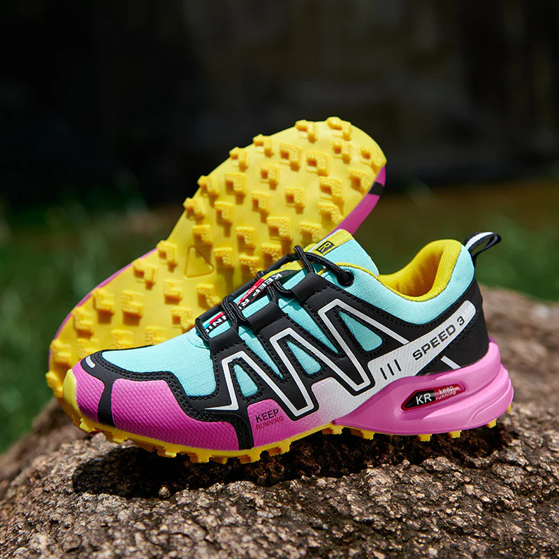Damen Hochleistungs-Sport Sneakers mit atmungsaktiver Mesh-Oberfläche und rutschfester Sohle Heidi Mode - Image 3