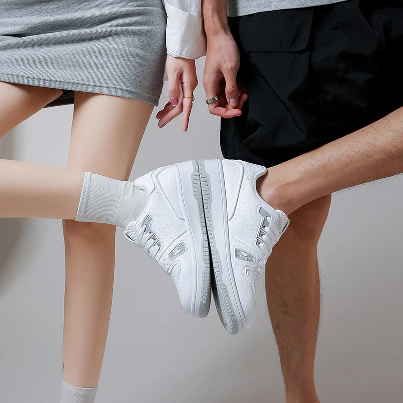 Damen hochmodische Sneaker mit atmungsaktiver Mesh-Oberfläche und dämpfender Sohle Heidi Mode - Image 3